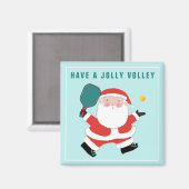 Pickleball Christmas Kleine Geschenk Magnet (Vorderseite/Rückseite)