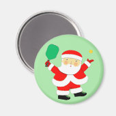 Pickleball Christmas Kleine Geschenk Magnet (Vorderseite/Rückseite)