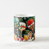 Pickleball Christmas Party Kaffeetasse (Mittel)