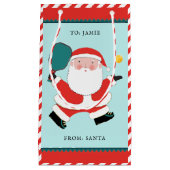 Pickleball Christmas Small Geschenktasche Kleine Geschenktüte (Vorderseite)