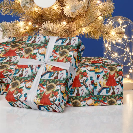 Pickleball Christmas Thema Geschenkpapier (Feiertage)