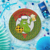 Pickleball Christmas Thema Pappteller (Party)