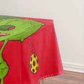 Pickleball Christmas Thema Tischdecke (Beispiel)