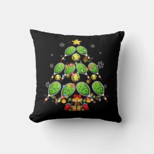 Pickleball Christmas Tree Dink Pickle Ball Player Kissen