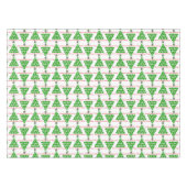 Pickleball Christmas Trees Deck the Halls Tischdecke (Vorderseite (Horizontal))