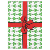 Pickleball Christmas Trees Tied Up with a Red Bow Tischdecke (Vorderseite)