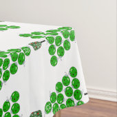 Pickleball Christmas Trees Tied Up with a Red Bow Tischdecke (Beispiel)