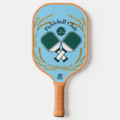 Pickleball Club Laurel Crest Paddle Design (Rückseite)
