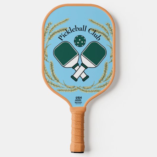 Pickleball Club Laurel Crest Paddle Design (Rückseite)