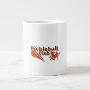 Pickleball-Club-Logo - Gear & Geschenke nach Maß Jumbo-Tasse