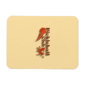 Pickleball-Club-Logo - Gear & Geschenke nach Maß Magnet (Horizontal)