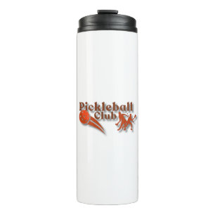 Pickleball-Club-Logo - Gear & Geschenke nach Maß Thermosbecher