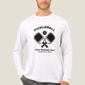 Pickleball Club Personalisiert Tri-Blend Shirt (Vorderseite)