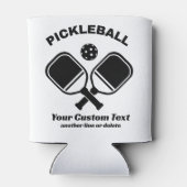 Pickleball Club Pickleball Paddle & Ball Custom Dosenkühler (Rückseite)