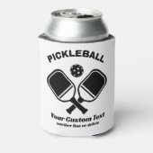 Pickleball Club Pickleball Paddle & Ball Custom Dosenkühler (Kanne Rückseite)