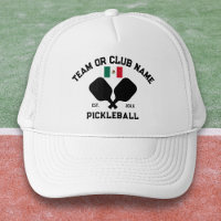Pickleball Club Team Mexiko Mexikanische Flagge Be
