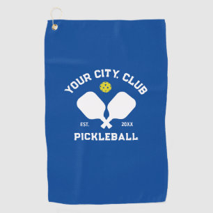 Pickleball Club Team Player Custom Pickle Sweat Golfhandtuch