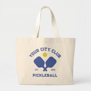 Pickleball Club Team Spieler Custom Pickle Geschen Jumbo Stoffbeutel