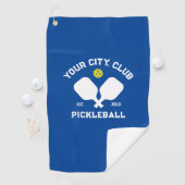 Pickleball Club Team Spieler Custom Pickle Sweet Golfhandtuch (Insitu)
