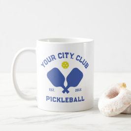 Pickleball Club Team Spieler Custom Pickler Gesche Kaffeetasse