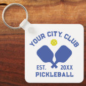 Pickleball Club Team Spieler Custom Pickler Gesche Schlüsselanhänger (Vorderseite)