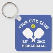 Pickleball Club Team Spieler Custom Pickler Gesche Schlüsselanhänger (Vorderseite)