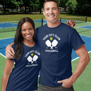 Pickleball Club Team Spieler Custom Pickler Gesche T-Shirt