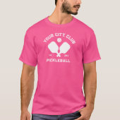 Pickleball Club Team Spieler Custom Pickler Gesche T-Shirt (Vorderseite)