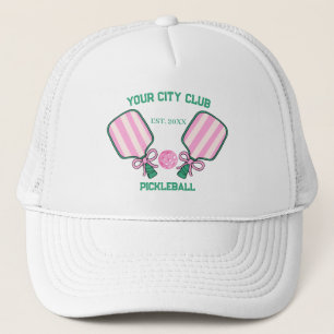Pickleball-Club-Team-Spieler individuelles Pickle- Truckerkappe