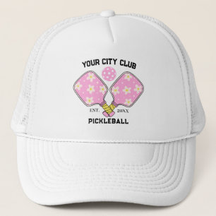 Pickleball-Club-Team-Spieler individuelles Pickle- Truckerkappe