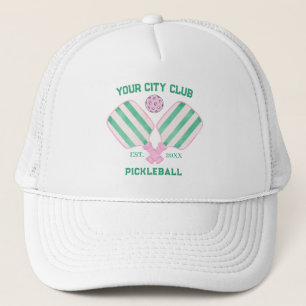 Pickleball-Club-Team-Spieler individuelles Pickle- Truckerkappe