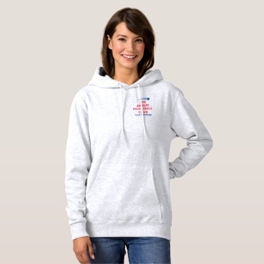 Pickleball Club Team Spieler Turnierreise Hoodie (Vorne ganz)