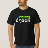 Pickleball Coach Player T-Shirt (Vorderseite)