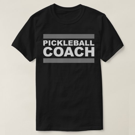 Pickleball Coach T-Shirt (Design vorne)