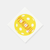 Pickleball Cocktail Napkins Serviette (Ecke)