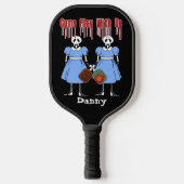 Pickleball Come Play mit Uns Horror Twins Personal Schläger (Vorderseite)