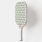 Pickleball Comic Superhero Initials Sportspiel Schläger (Links)