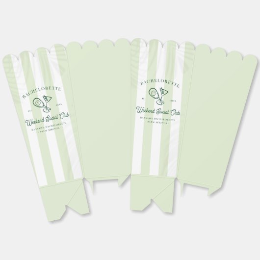 Pickleball Country Club | Bachelorette Geschenkschachtel (Ungeklappt)