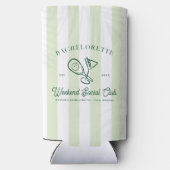 Pickleball Country Club | Bachelorette Selters Dosenkühler (Rückseite)