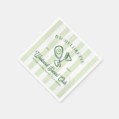 Pickleball Country Club | Bachelorette Serviette (Ecke)