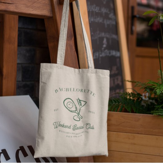 Pickleball Country Club | Bachelorette Tragetasche