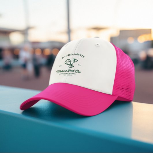 Pickleball Country Club | Bachelorette Truckerkappe