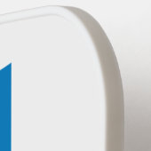 Pickleball Court Diagramm Weißer Coach Name Pickleball Schläger (Linke Seite)