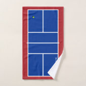 Pickleball Court Individuelle Name Handtuch (Handtuch)