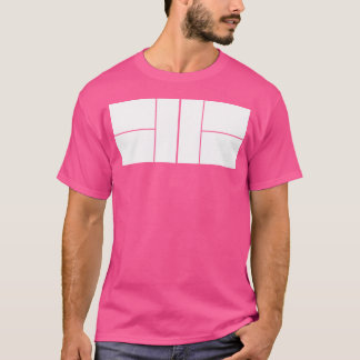 Pickleball Court Player Niedlich Pickleball Team T-Shirt