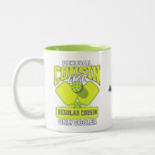 Pickleball-Cousin Wie regulärer Cousin nur Cooler Zweifarbige Tasse (Links)