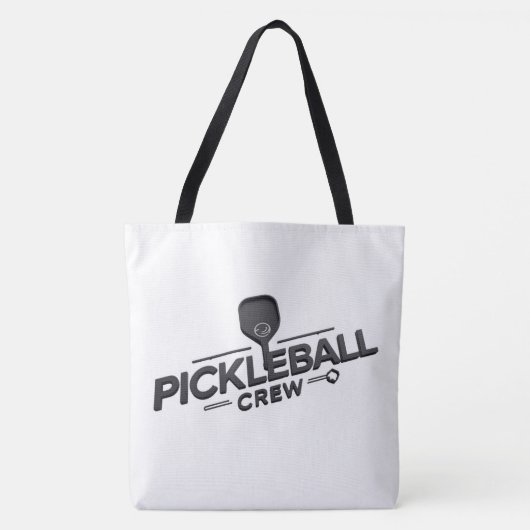 Pickleball Crew Tote Bag – Pickleball Player Shoul Tasche (Vorderseite)