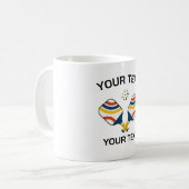 Pickleball Custom Kaffeetasse (Vorderseite Links)