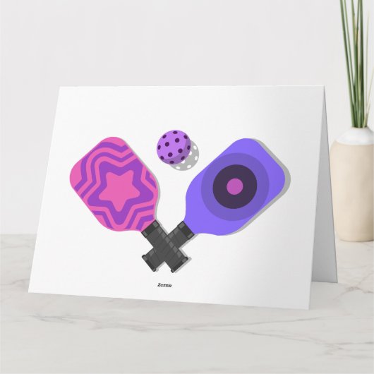 Pickleball Custom Karte (Rückseite)