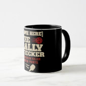 Pickleball Custom Name The Rally Wrecker Tasse (VorderseiteRechts)